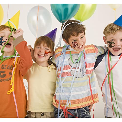 CHARLENT 148 PCS Dinosaur Temporary Tattoos for Kids