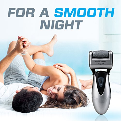 Own Harmony Electric Callus Remover - Rechargeable Foot File with 3 Rollers