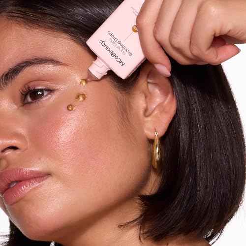 MCoBeauty - Super Glow Bronzing Drops - Effortless Face Tan with Shimmer Formula - Face Care, Bronze Drops - Contains Hyaluronic Acid, White Tea Extract, Cocoa Extract and More