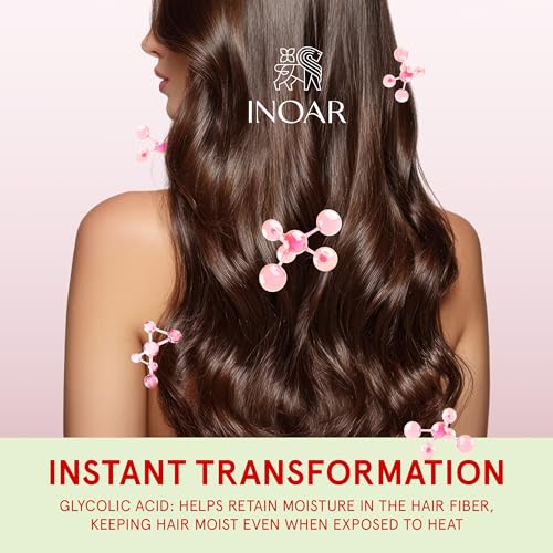 INOAR Glycolic Force Conditioner for Deep Hydration & Repair, 27 Fl Oz