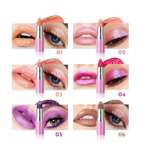 Glam Glow Chameleon Lipstick Set – 3 Color-Shifting Shades