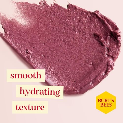 Burt's Bees Plum Lip Shimmer - 100% Natural Moisturizing