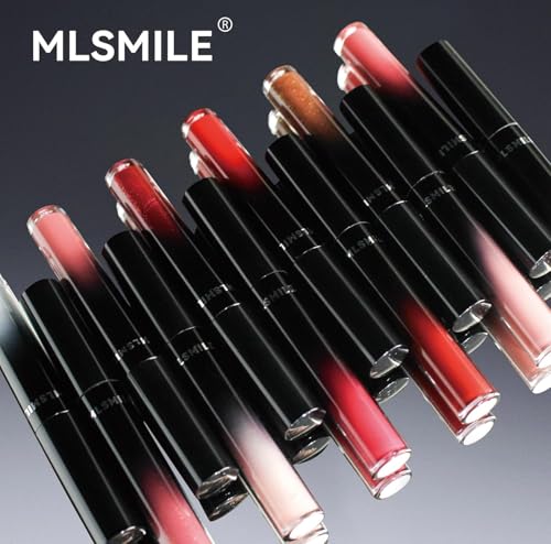 12-Piece Lip Gloss Set - Matte & Shiny Long-Lasting Liquid Lipstick