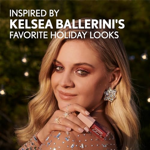 COVERGIRL Exhibitionist by Kelsea Ballerini Liquid Glitter Eyeshadow, Highly Pigmented, Glittery Finish, Long-Wearing, Glitter Up 1, 0.13oz