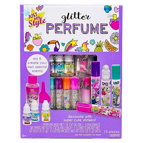 Just My Style Glitter Roller Perfume Kit - 4 DIY Bottles