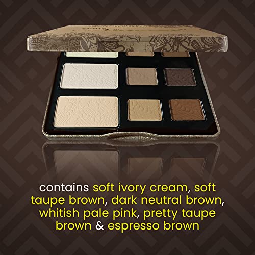 Ccolor Matte Natural 9-Color Eyeshadow Palette