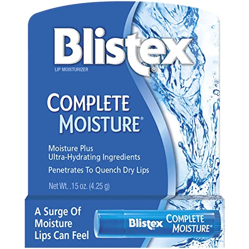 Blistex Lip Balm Complete Moisture .15oz, 8-Pack