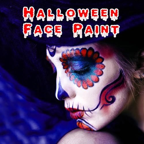 3-Piece Red White Blue Face Paint Sticks for Halloween Costumes