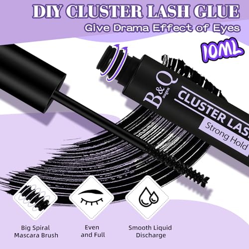 B&Q Lash Bond and Seal 2-in-1 Kit (10ML) | Cluster Lashes