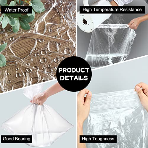 100 Disposable Foot Bath Liners - Durable Plastic Pedicure Bags, 25 x 23 Inches