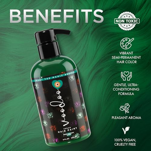 MOEHAIR Harmony Green Semi-Permanent Hair Dye 8oz