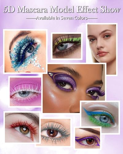 5D Gray Mascara - Waterproof, Long-Lasting Volumizing