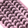 Kiromiro Faux Mink Lashes 20mm Wispy Cat Eye 20 Pairs