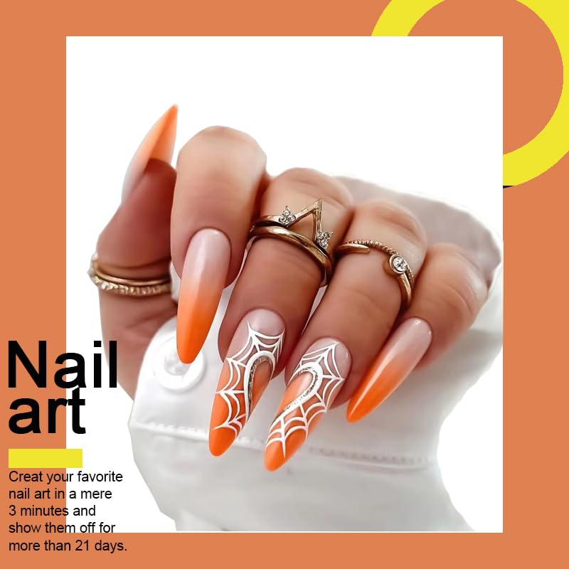 Arte Clavo 15ml Flash Yellow Orange Yellow Gel Nail Polish High Gloss Soak Off U V Gel Nail French Nail Manicure Salon DIY 3024