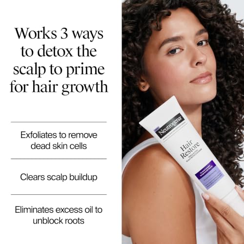 Neutrogena Hair Restore Scalp Detox Cleanser, 8 fl oz