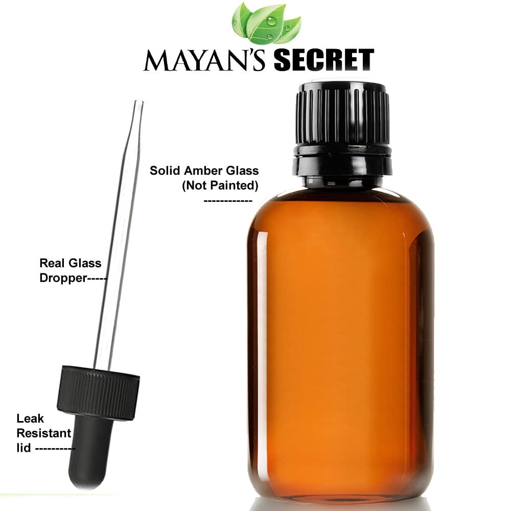 Mayan's Secret Pure Carrier and Essential oils for Skin Care, Hair, Body Moisturizer for Face-Anti Aging Skin Care (Peppermint Oil, 4oz)