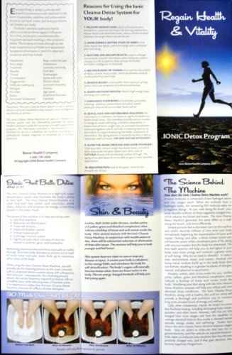 100 Color Tri-fold Brochures to Promote Ion Spa Chi Foot Baths!