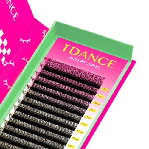 TDANCE W Lash Extensions 3D Premade Fans 8-15mm