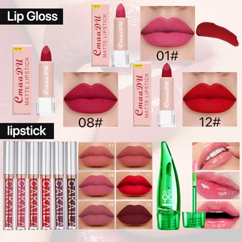 All-in-One Makeup Kit for Women & Girls with Brushes