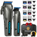 KIKIDO Professional Hair Clippers & Trimmer Set with Battery