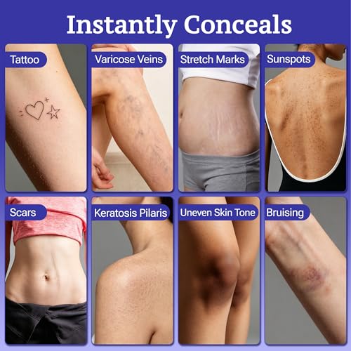 Waterproof Tattoo Cover-Up Makeup - Full Body Concealer 3.5oz
