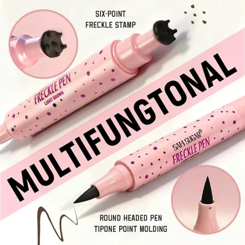 2-in-1 Freckle Stamp & Eyeliner Pen Waterproof Kit
