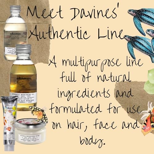 Davines Authentic Nourishing Oil for Face, Hair & Body - 4.73 Fl Oz