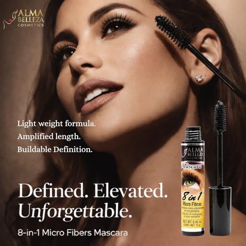 Alma Belleza 8-in-1 Mascara with Micro Fibers