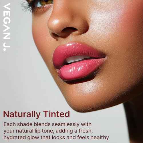 Lip Balm ? Long-Lasting Hydration with Natural Color ? Korean Beauty, Oasis Plant Complex, Silicone-Free, Vegan & Cruelty-Free Lip Care (002 Blush Pink)