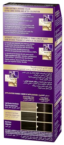 Palette Intensive Hair Colour Cream with Liquid Keratin 3-0 Dark Brown 100ml