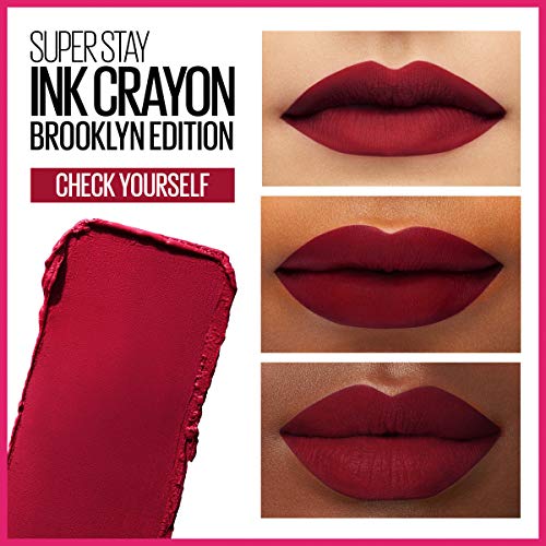 Maybelline Super Stay Ink Crayon Matte Lipstick - 8 Hour Wear