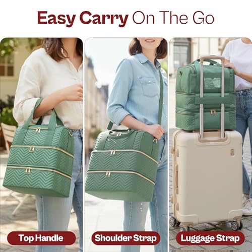 Castal Nail Polish Organizer Bag – Holds 84 Bottles, 3-Layer