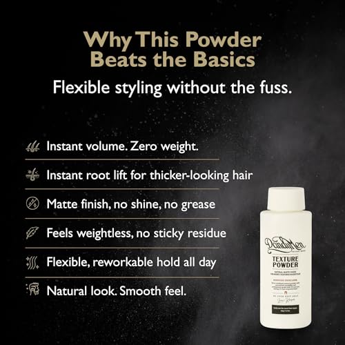Volumizing Hair Powder for Men | Matte Finish, Pro-Vitamin B5