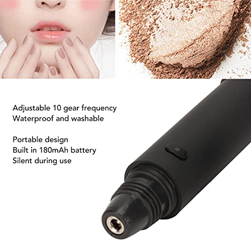 Electric Makeup Brush 10 Gears Rechargeable Multifunctional Blush Brush Face Brush Comfortable Soft for Home Travel Makeup