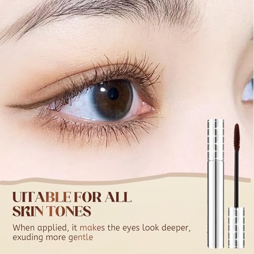 Blushe Growth Serum Mascara - Waterproof Fiber Mascara Black