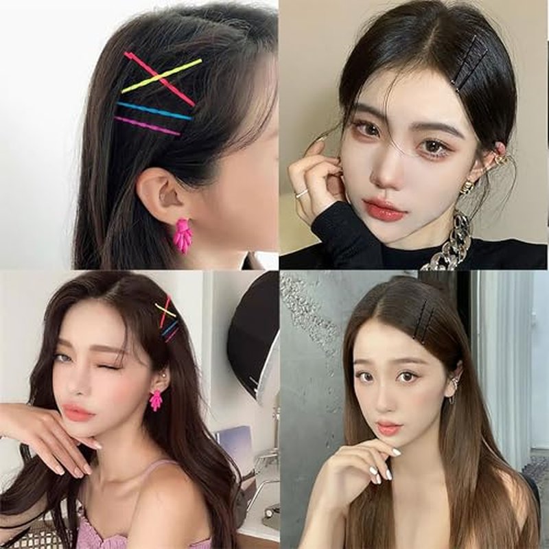 50 Bobby Pins with Metal Storage Box - Hair Clips for All Hair Types