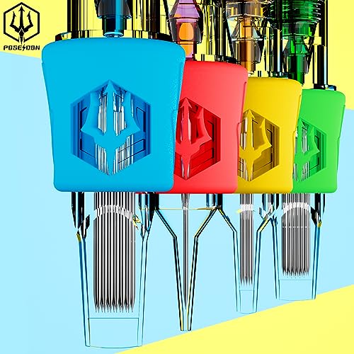 Poseidon 50Pcs Tattoo Cartridge Needles Assorted Sizes