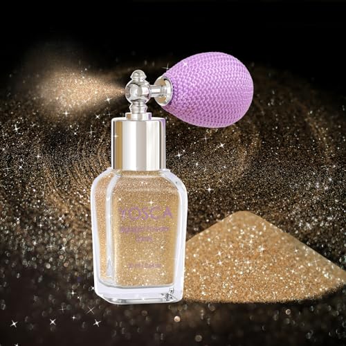 Yosca Body Glitter Spray 30ML - Shimmer Highlighter for Hair & Face
