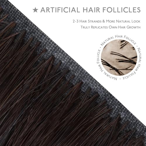 WENNALIFE Invisi Edge Clip in Hair Extensions Real Human Hair, 14 Inch 130g 9pcs Natural Black Seamless Clip in Extensions Remy Hair Clip Ins Invisible Skin Weft Straight Extensiones De Cabello Hmano