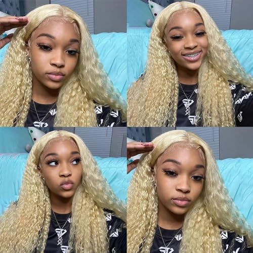 613 Kinky Curly Blonde Hair Bundle 14 Inch 100g