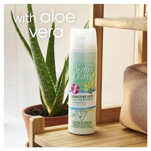Sensitive Skin Shave Gel for Women - Satin Care Formula