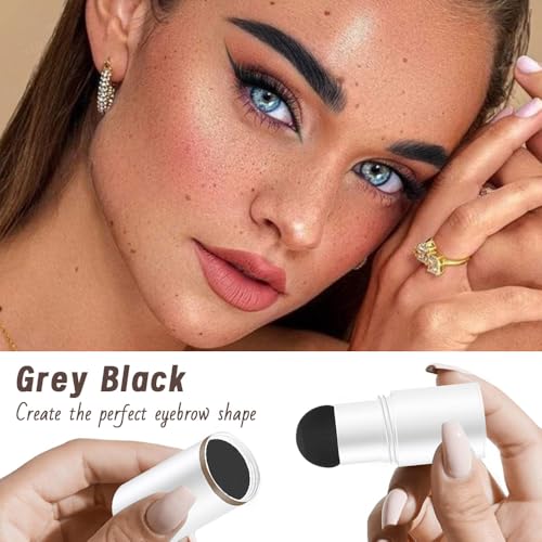 Eyebrow Stamp Kit with 10 Stencils & 5 Colors