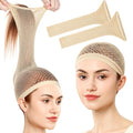 Fandamei Wig Cap 2 Pack - Mesh Hair Net for Long Hair