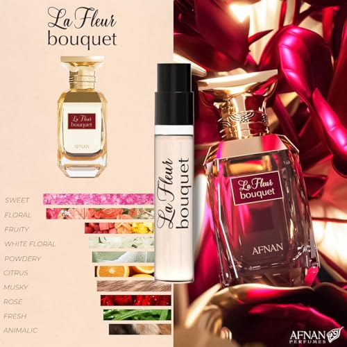 Afnan Bouquet Femme 5-Piece Miniature Perfume Discovery Kit