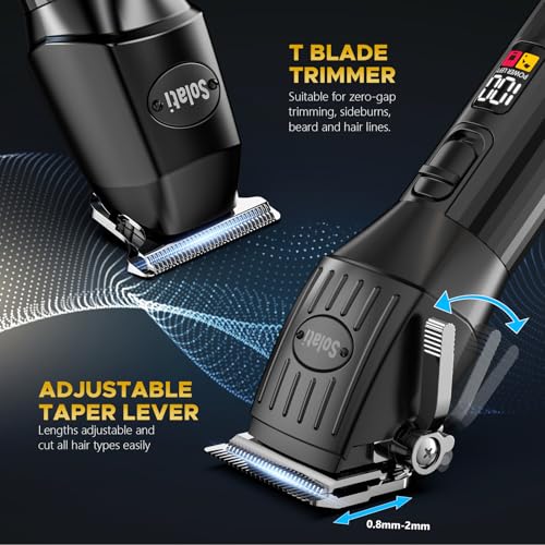 Solati Professional Hair Clipper & Beard Trimmer Kit