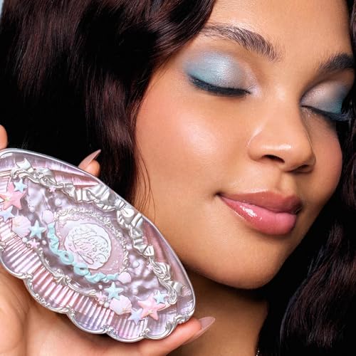 Flower Knows Shell's Jewel 6-Color Eyeshadow Palette – Mermaid's Tears
