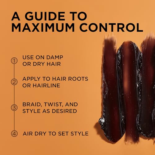 African Pride Black Castor Braid & Loc Gel 12 oz