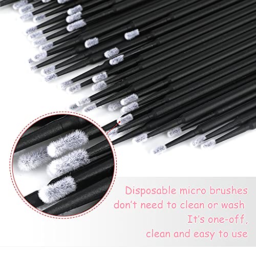 G2PLUS 500PCS Disposable Micro Applicators for Makeup & Care