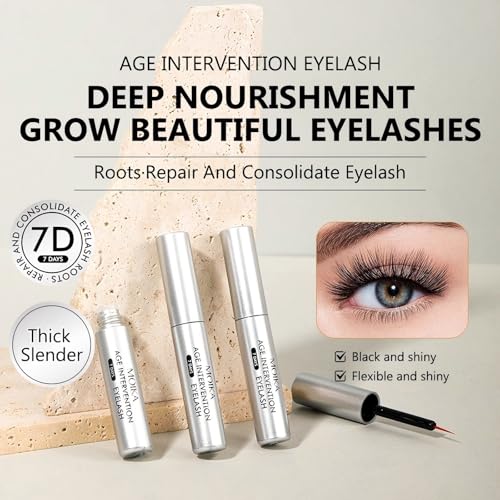 VRAIKO Eyelash Growth Serum, Naturally Longer, Fuller, Thicker, Healthier-Looking Lashes, Clean Beauty Formula, Gentle Daily Use, Vegan & Cruelty-Free Enhancer