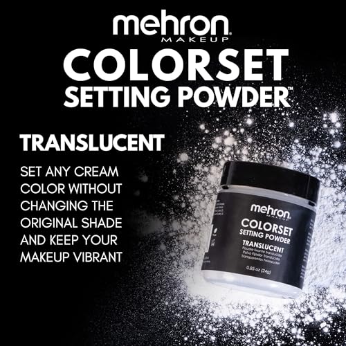 Mehron Colorset Setting Powder Translucent | Talc-Free